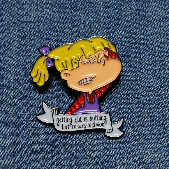 2/$20 RUGRATS Angelica Enamel Pin - Picture 2 of 3